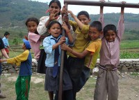 ネパールの子どもたち